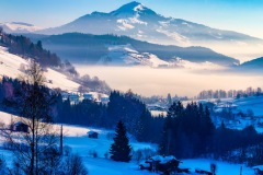 Blick zur Hohe Salve, der beste Aussichtsberg der Alpen