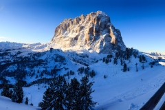 SELLARONDA - Blick zum Langkofel